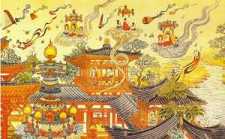 妇人一心系念西方，安然化去三