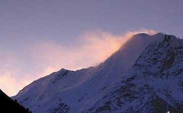 美丽的雪山